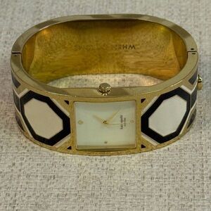 Kate Spade Gold and Black Bracelet